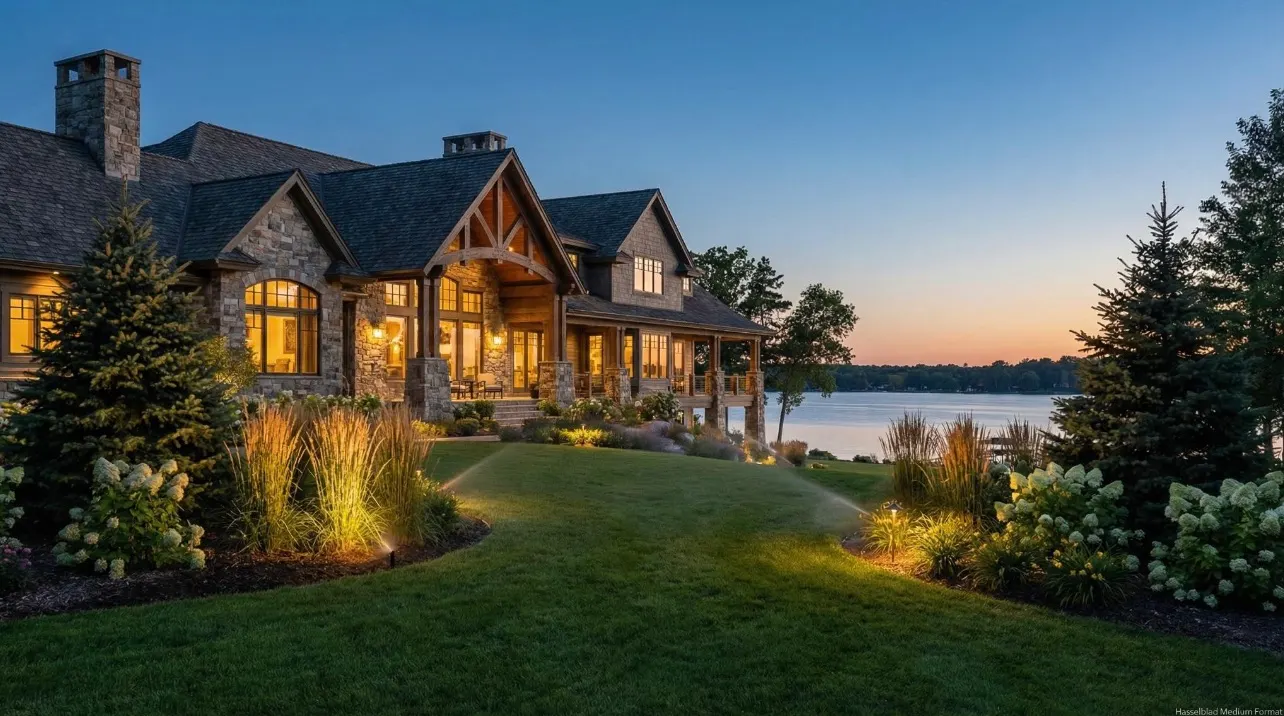 Luxury landscape design
