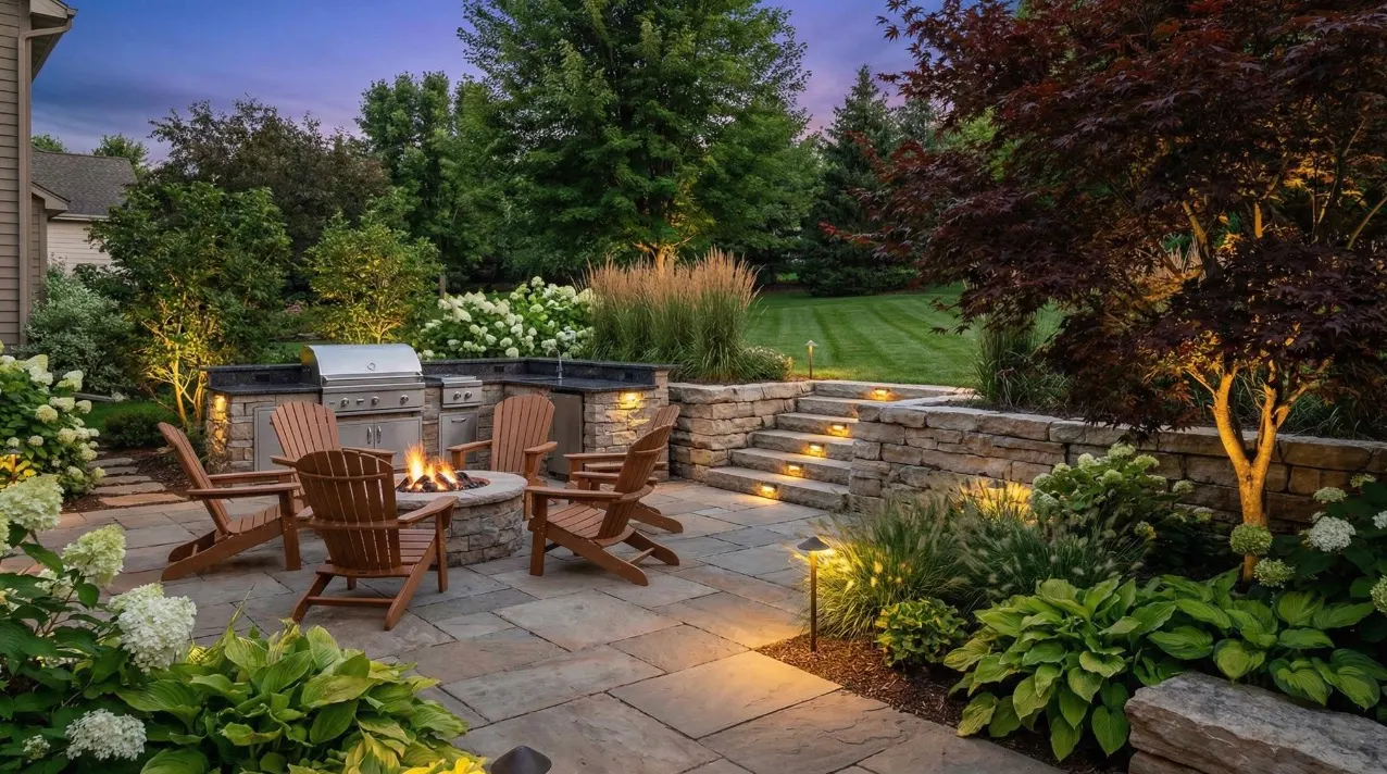 Luxury landscape design