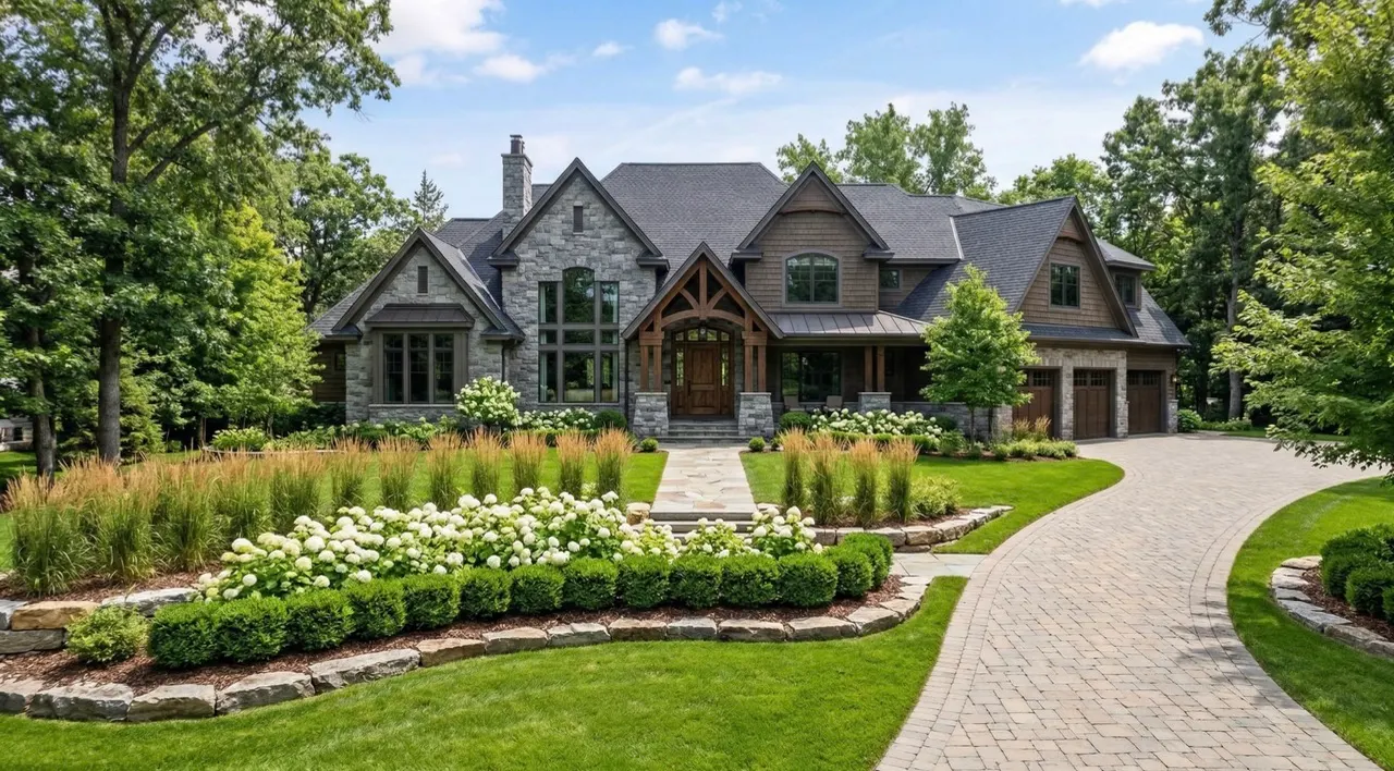Luxury landscape design