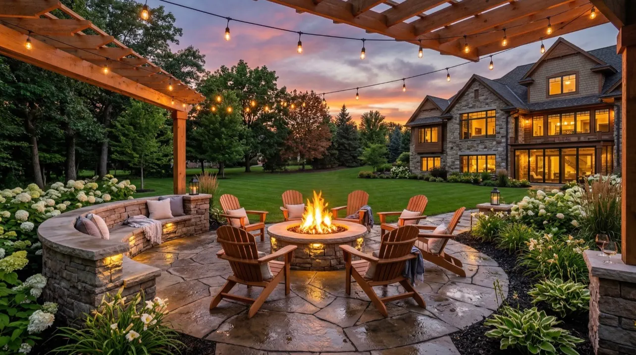 Luxury landscape design